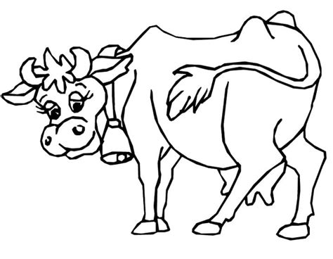 Happy Cow Coloring Page Free Printable Coloring Pages For Kids