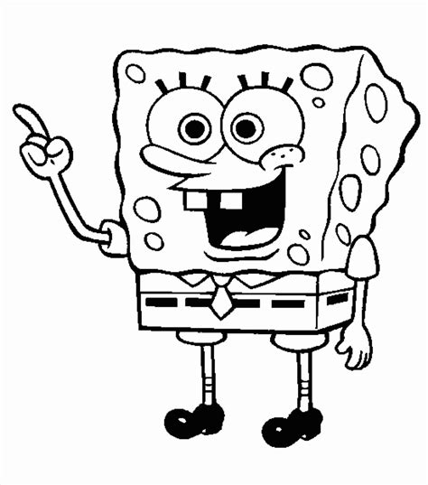 Spongebob Drawing Step By Step Free Download On Clipartmag