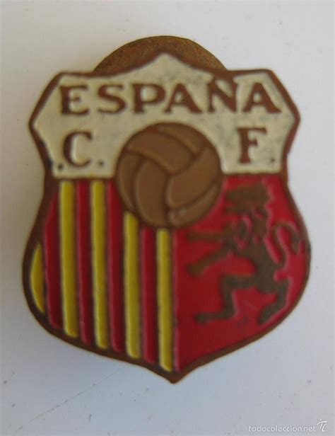 Muy Raro Antiguo Pin Insignia Escudo Futbol Cf Comprar Pins De