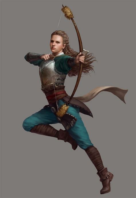 Archer Concept Character Design Archer Characters Fantasy Character