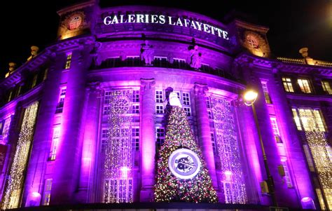 Paris Décorations De Noël Des Galeries Lafayette