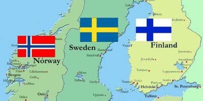 Finland's geographical features are emphasized by the countless number of lakes that originated when the last glaciation period ended. Finland map - Maps Finland (Northern Europe - Europe)