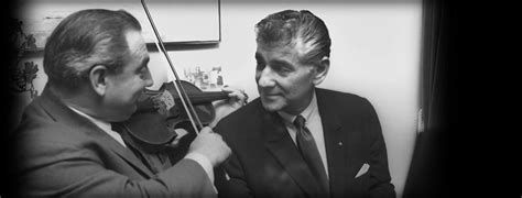 Leonard Bernstein And Isaac Stern Decades Of Collaborative Musical Excellence
