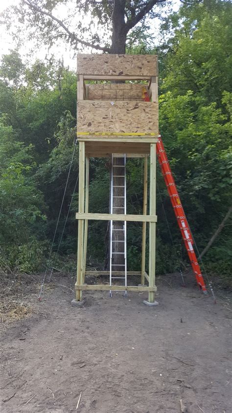 Anybody Have Good Plans For Tower Stands Deer Hunting In Depth