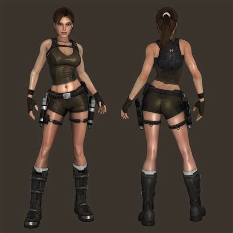 Lara Croft Tomb Rider Cosplay Set Etsy