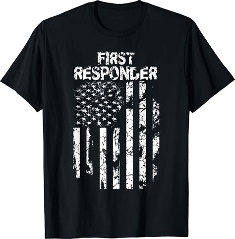 First Responder T Shirt Clothing Shoes And Jewelry