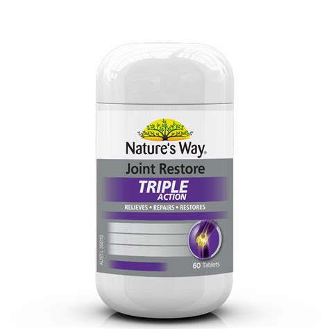 Natures Way Joint Restore Triple Action Mr Vitamins