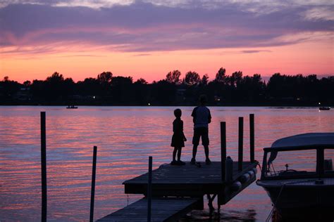 Rice Lake Sunset - Ontario, Canada | Ontario travel, Peterborough ontario, Lake sunset
