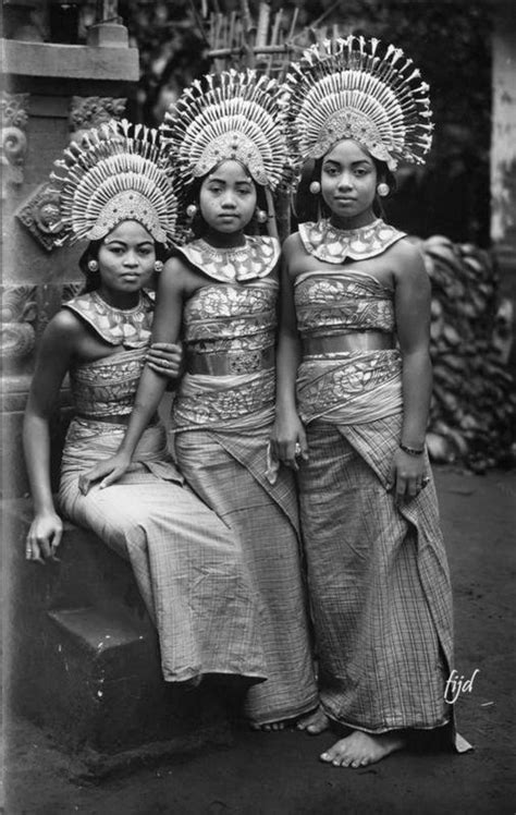 25 Vintage Portraits Of Balinese Dancers From The Early 20th Century Riset