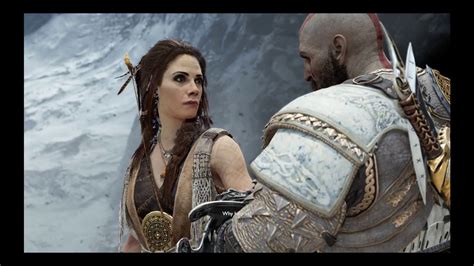 God Of War 4 Freya Kratos Romance Ps5 Pro 60fps 2020 Youtube