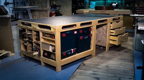 Power Tool Workbench Plans Etsy In 2020 Workbench Plans Tool