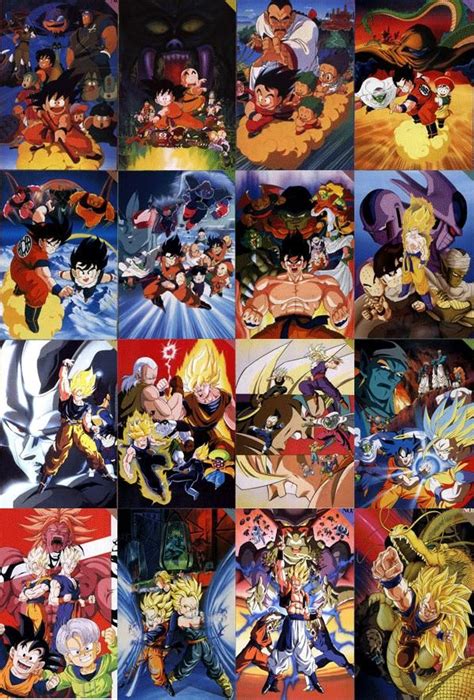 The dragon ball movies have become some of the best selling, most popular anime films now to date. All movies dragon ball | Dragon ball, Dragon, Art