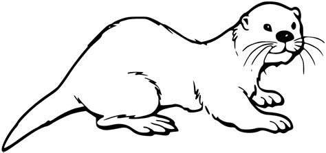 Otter Coloring Pages Best Coloring Pages For Kids