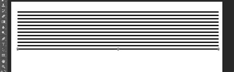Creating Series Of Horizontal Lines In Photoshop Graphic Design Stack