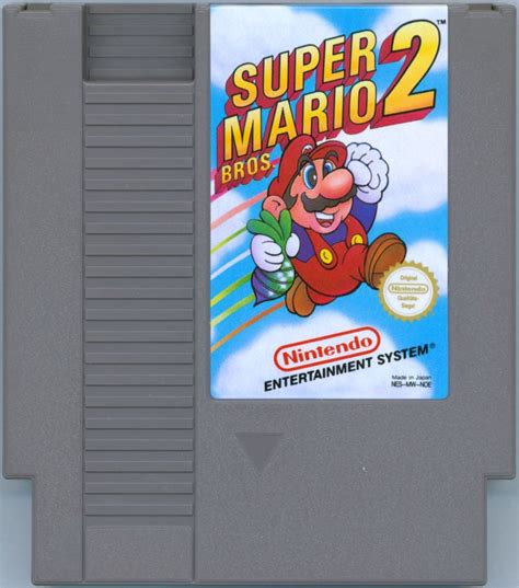 Super Mario Bros 2 1988 Box Cover Art Mobygames