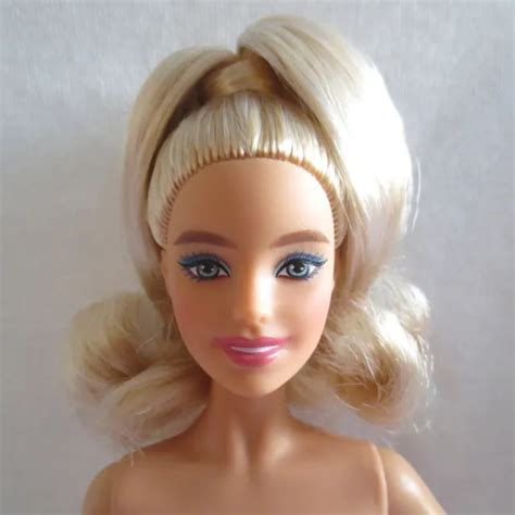 New Barbie Birthday Wishes Doll Blonde Hair Blue Eyes Ceo Model Muse Nude Picclick
