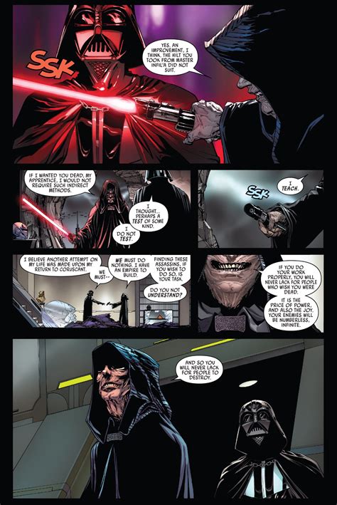 Darth Vader Marvel Star Wars Issue 12 With Power Comes Enemies