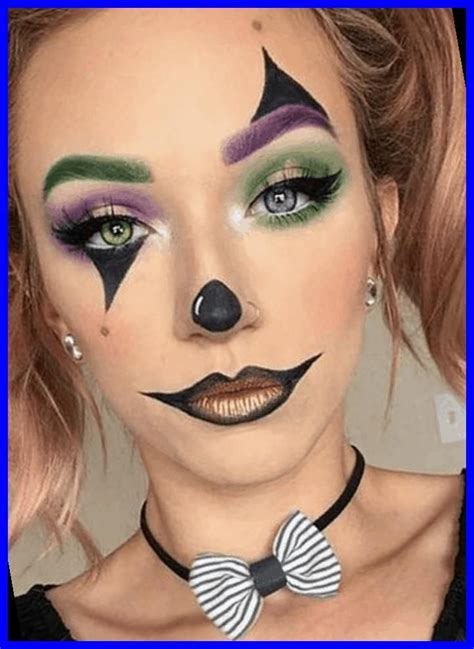 Makeup Tricks 33 Scary Halloween Makeup Looks Clown 2020