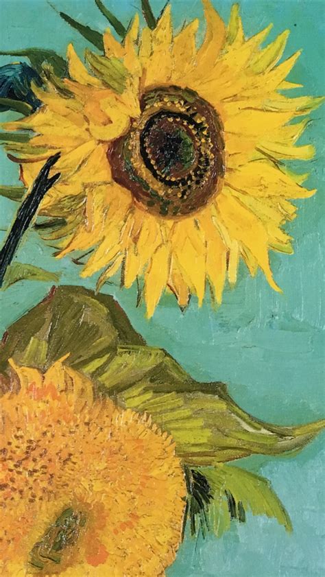 Sunflowers Van Gogh Wallpaper