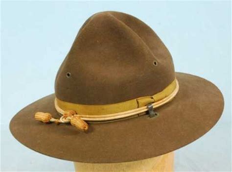 684 Vintage John B Stetson Us Cavalry Campaign Hat