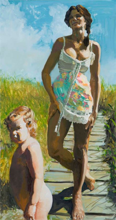 A Review Of ‘eric Fischl Beach Life In East Hampton The New York Times