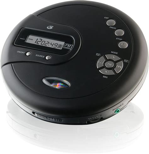 Gpx Portable Cd Player With Anti Skip Protection Fm Radio And Stereo