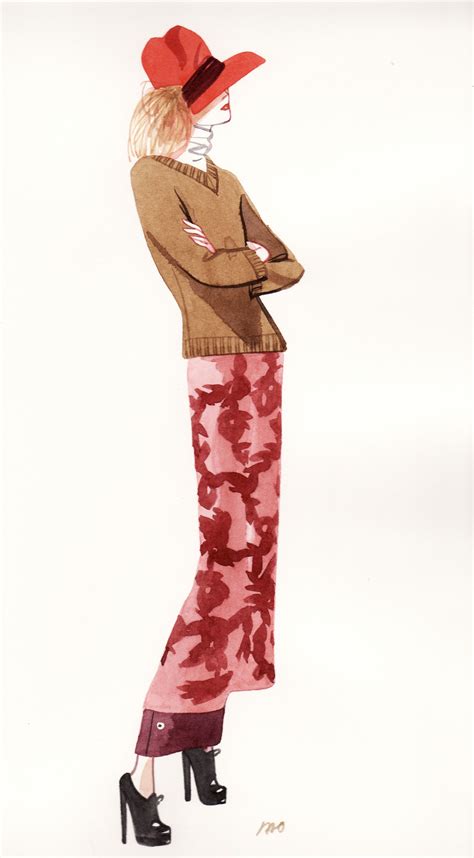 Fashion Illustration Of Marc Jacobs Figure L Oneal Cc Fashion Moda Fashion Fashion Images