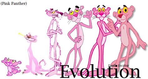 Evolution Pink Panther By Daniloescobar On Deviantart
