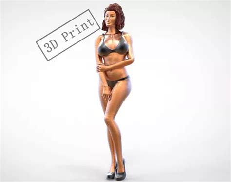Posa N8 Atractiva Mujer Sexy De Impresion En Arte Plastico Cuotas