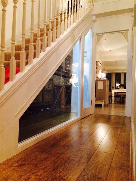 The space under the stairs is often the perfect spot for a home renovation as its common for these spaces to go unused. Under stairs wine cellar! | Home wine cellars, Wine closet ...