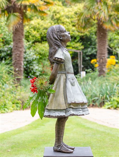 Alice In Wonderland Bronze Garden Sculpture Shop Robert James