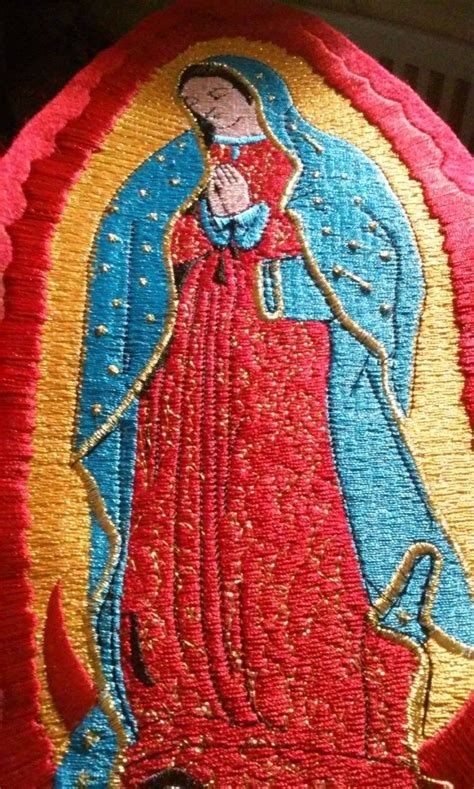 12 Inch X 6 Inch Xlvirgen De Guadalupe Iron On Patch Mexican Etsy Uk