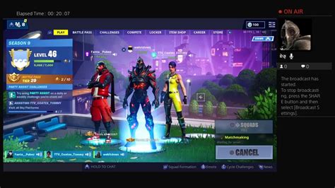 Fortnite Live Stream Youtube