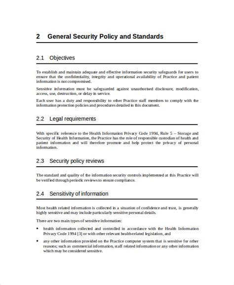Video Surveillance Policy Template