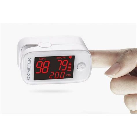 Fingertip Pulse Oximeter Blood Oxygen Saturation Monitor Spo2