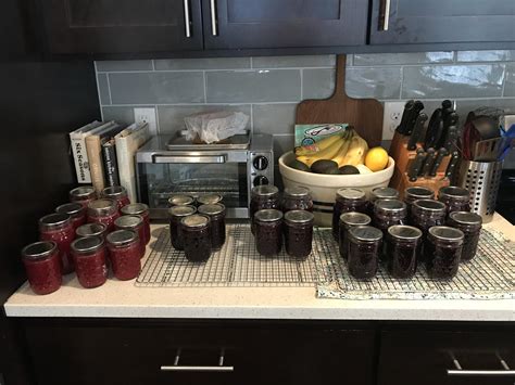 8 Pints Raspberry Jam 85 Pints Blueberry Jam 3 Pints Raspberry