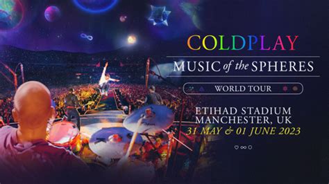 Coldplay 2023 At The Etihad Stadium