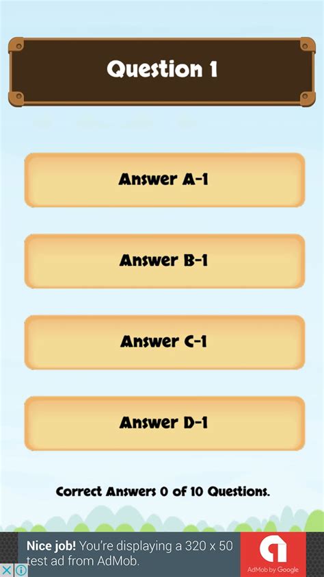 Quiz Game Unity Source Code By Toniapps Codester