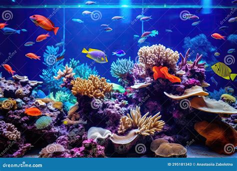 Captivating Photograph Capturing the Mesmerizing World of Aquarium