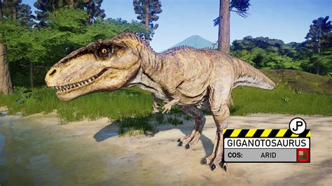 The Lost World Concept Art Giganotosaurus At Jurassic