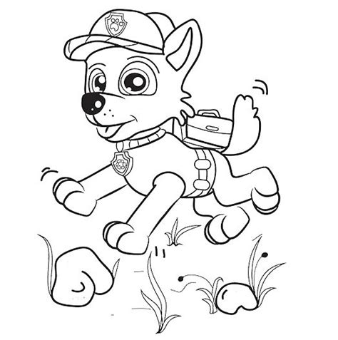 Free paw patrol coloring pages to print and download. 20 Best Zuma Paw Patrol Coloring Page