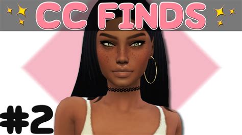 The Sims 4 Cc Finds 2 Makeup Hair And More Youtube