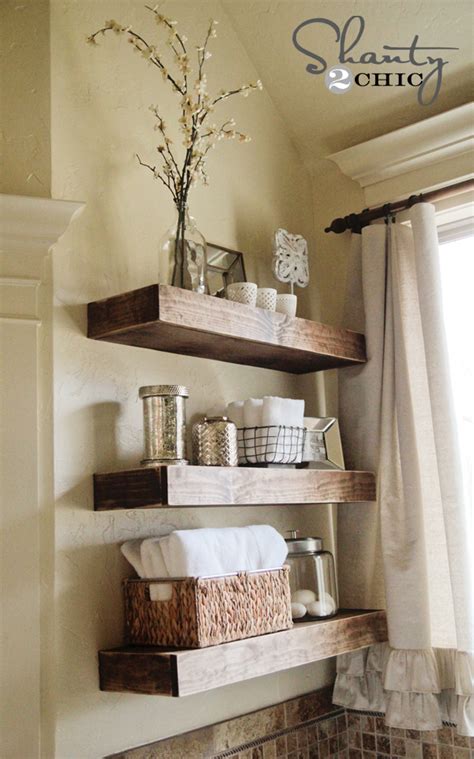 Make your own floating shelves with this simple technique: Easy DIY Floating Shelves - Floating Shelf Tutorial Video ...