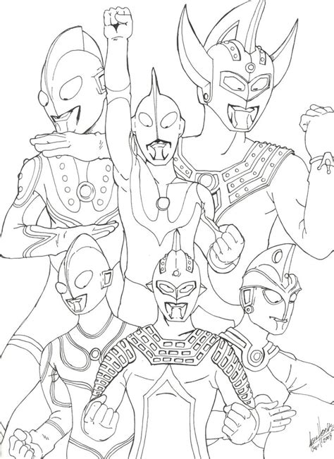 Kumpulan gambar ultraman zero untuk mewarnai gambar mewarnai. Mewarnai Gambar Ultraman Zero - Mewarnai Gambar