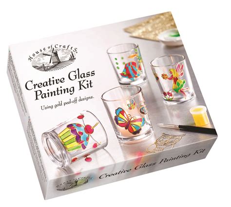 House Of Crafts Creative Glass Painting Kit