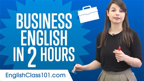 Learn English Business Language In 2 Hours Youtube