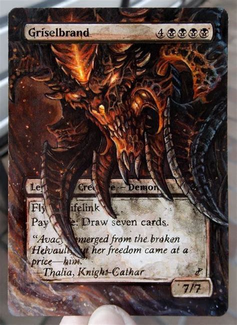 3) shake the inkaid and apply it to the card and allow to dry until dry to the touch. MTG proxy magic the gathering proxies cards black core ...