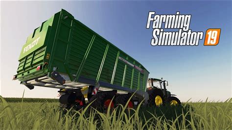 Zbieramy Siano Nowa Przyczepa Fendt Farming Simulator 19 30 Youtube