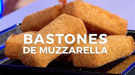 Bastones De Muzzarella Ideal Para Terminar La Semana Youtube