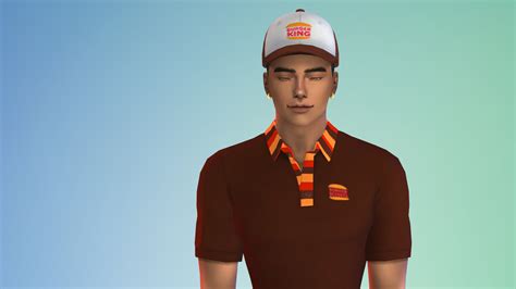 Mod The Sims Burger King Uniform Cap